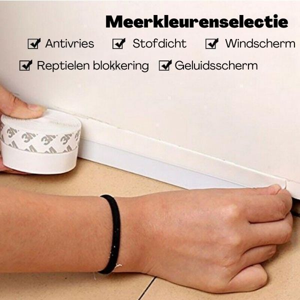 Sealing™ - Afdichtstrip | Silicone - Multifunctioneel - Anti-slip - Stevig Materiaal - Beschikbaar in 5 kleuren