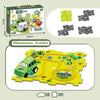 RacePuzzle™ Puzzelset | Educatief Speelgoed - Urenlang Creatief Speelplezier - Makkelijk Overal Mee Te Nemen - Ideaal als Cadeau