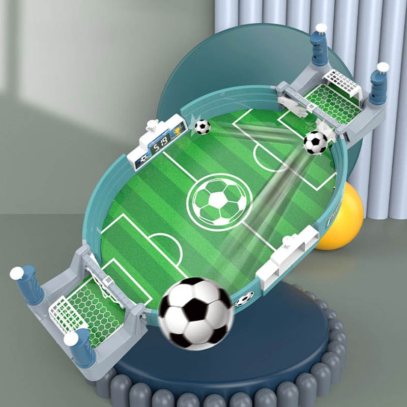 GoalMaker™  Tafelvoetbal Set | Interactief Spel - Bevordert Familietijd - Elektronische Score - Voor Binnen en Buiten - Urenlang Speelplezier