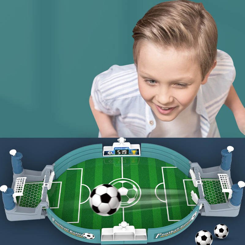 GoalMaker™  Tafelvoetbal Set | Interactief Spel - Bevordert Familietijd - Elektronische Score - Voor Binnen en Buiten - Urenlang Speelplezier