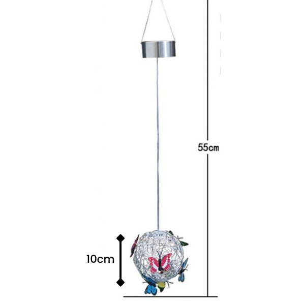 SolarFly™ | LED Verlichting voor Tuin en Terras | Waterbestendig - Automatische Aan/Uit-functie - Milieuvriendelijk - Werkt op Zonne-energie - Eenvoudig te Installeren - Duurzaam