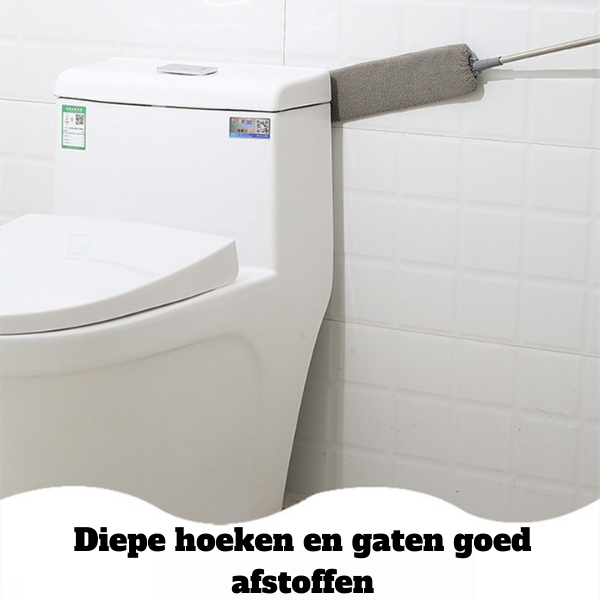 TelePlumeau™ Afstoffer l Houd iedere hoek 🏠 stofvrij | 135cm Telescopisch + Microvezeldoek