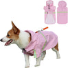 WaterproofPet™ - Reflecterende Regenjas + Capuchon | 100% Waterdicht - Veilige Nachtwandeling