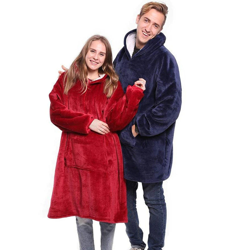 Cuddle Hoodie Deken | Het perfecte 🎁 - Hou de ❄️ buiten en bespaar in je portemonnee!