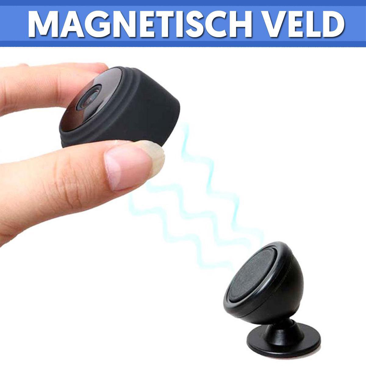 SmartSpyBuddy™ | Mini camera - HD - 1080P - draadloos - magnetische bevestiging 🧲