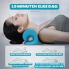 RelaxNeck™ - Nekmassage Kussen | Ergonomisch Stretchen - Voor Nek, Rug en Schouderpijn - 6 acupunctuurpunten - Overal te Gebruiken