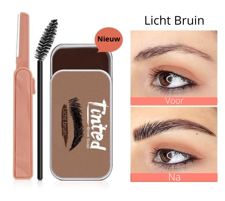 Wenkbrauw Waxgel | Verbeter je Natuurlijke Make-up | 1+3 Gratis