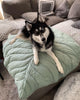 ComfyWoof™ - Bladvorm Mat en Deken l Laat jouw hond comfortabel en zacht relaxen of slapen op de mat