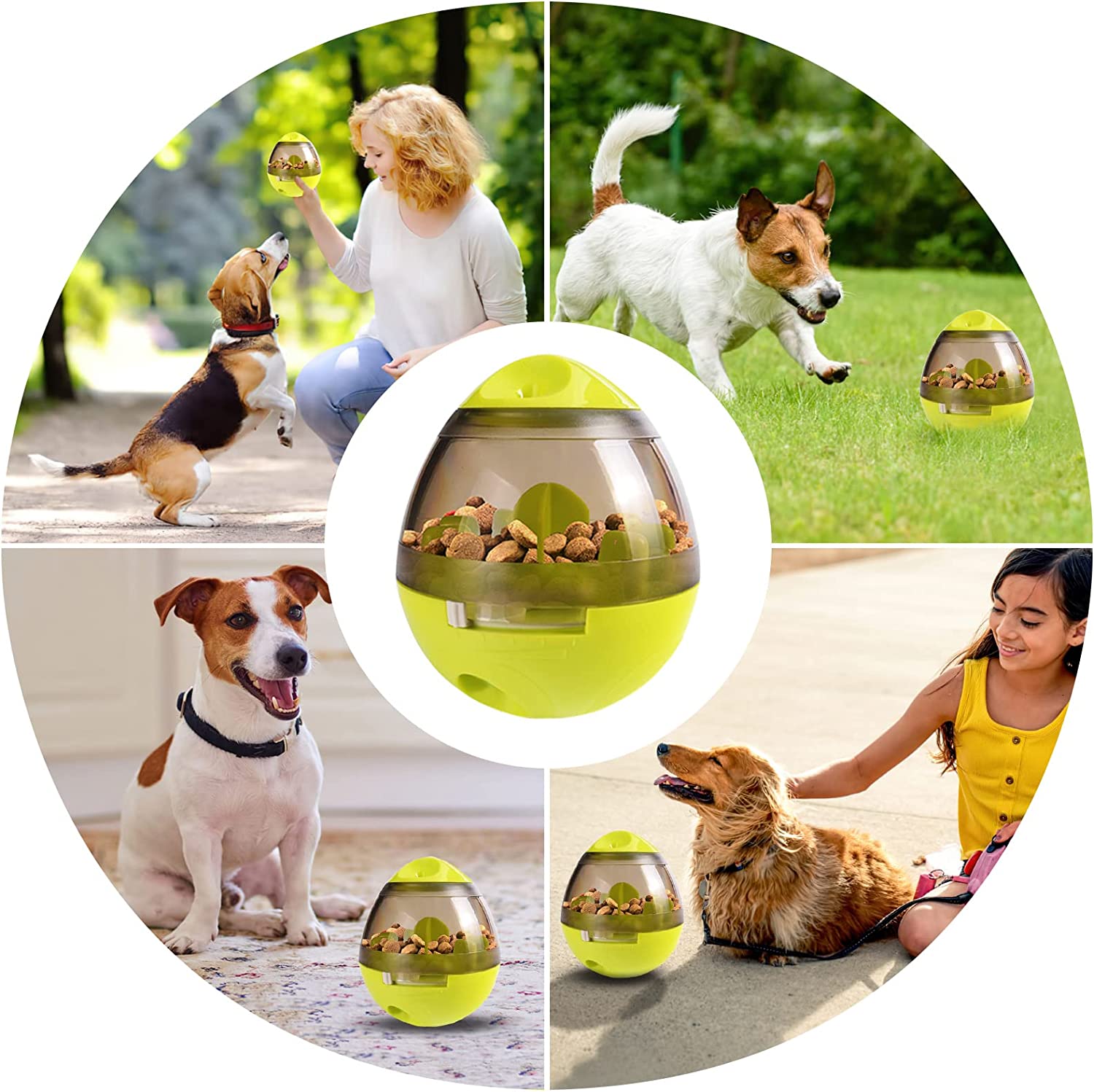 PlayFood™ - Interactieve voedingsbal l Bied jouw 🐶 een gezonde levensstijl en eindeloos plezier