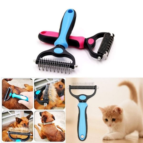 Curly™ Vachtborstel voor je hond of kat | Geef je 🐶 of 🐱 een klitvrije en gezonde vacht