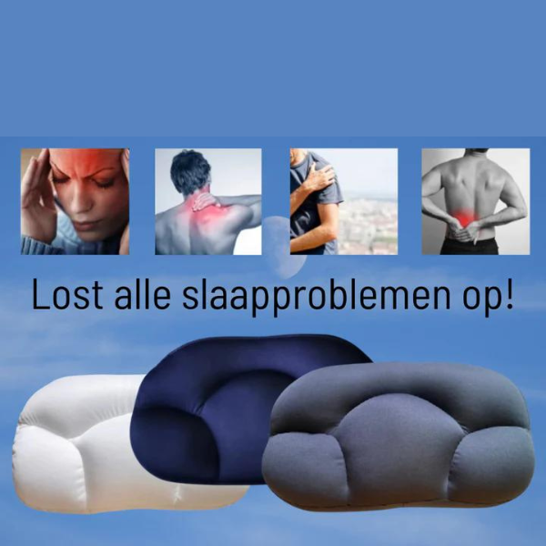 PillowCare™ - Ergonomisch Kussen | Perfecte Slaaphouding - Comfortabel - Hoogwaardige Traagschuim