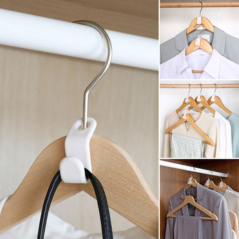 Handy2Hang™ - Kleerhanger set | Meer Ruimte in de Kast - Multifunctioneel - Hoogwaardig Materiaal