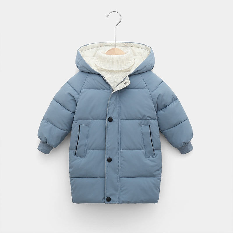 KiddoParka™ - Winterjas | Voor Kinderen - Comfortabel en Warm - Zijzakken en Capuchon