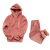 Daisy Station Comfy™  Fleece Set | Stijlvolle Set voor Thuis - Met Capuchon - Lekker Warm & Knus