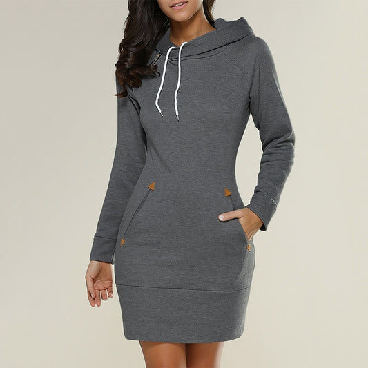 Morgane™ - Hoodie Jurk | Modern en Elegant Design - Hoogwaardig Materiaal