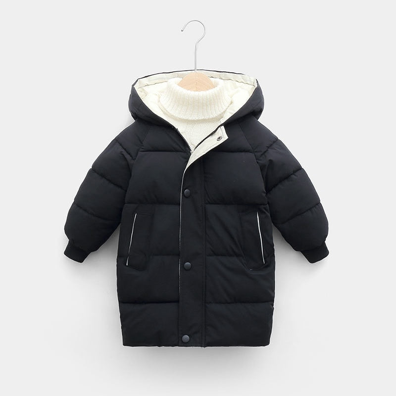 KiddoParka™ - Winterjas | Voor Kinderen - Comfortabel en Warm - Zijzakken en Capuchon