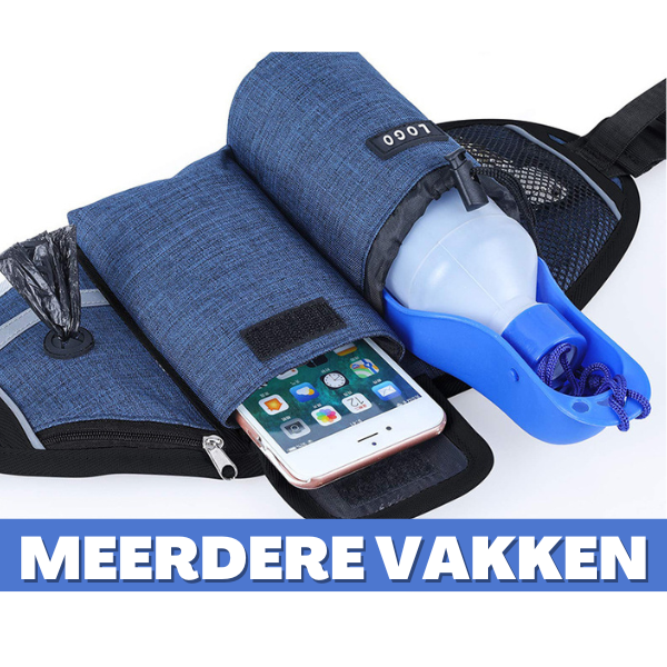 ComfyLeash™ - Handvrije en Veilige Hondenriem l Buikband | Anti-rugpijn | 2,5 meter