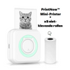 PrintNow™ - HD Mini Draagbare Printer | Bluetooth - Incl 5 GRATIS rollen papier - Overal mogelijkheid tot Printen