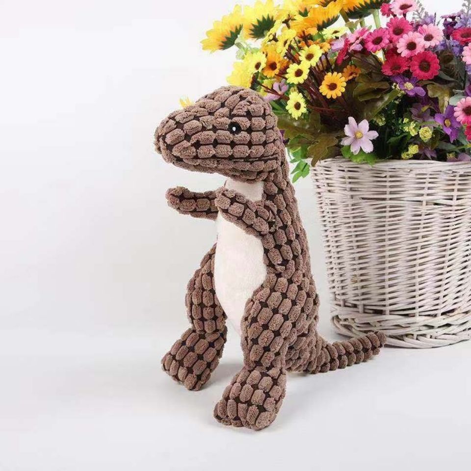 DinoPet™ - Dinosaurus Knuffel | Voor jouw favoriete huisdier - Schattig - Urenlang Speelplezier - 100% Veilig (1 + 1 GRATIS)