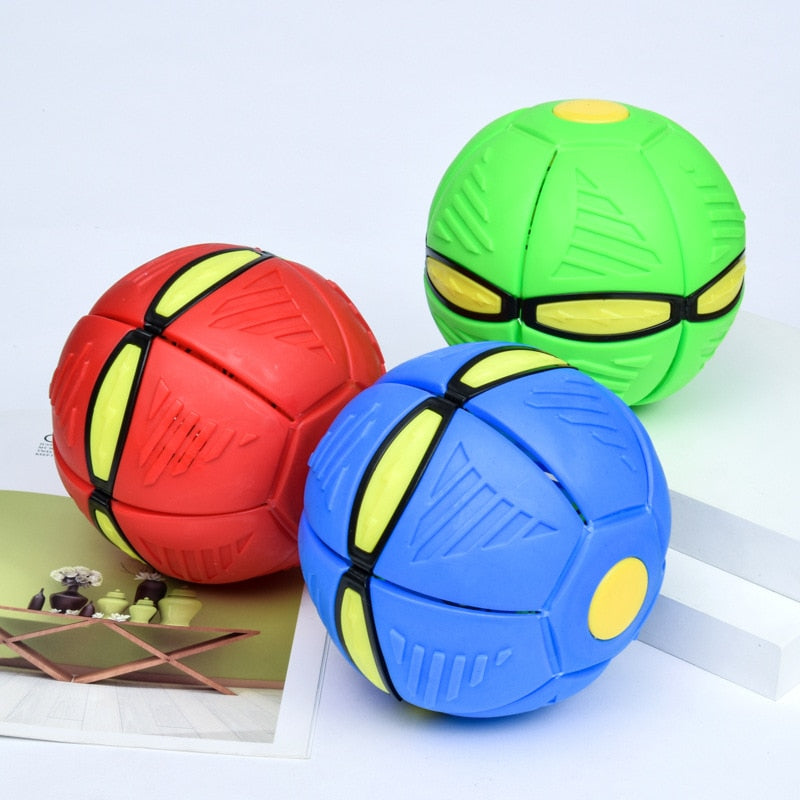 MagicBounce™ | In- en uitklapbare Frisbee Bal - Favoriet Speeltje voor Kinderen en Huisdieren - Geschikt voor binnen en buiten - Veilig Materiaal