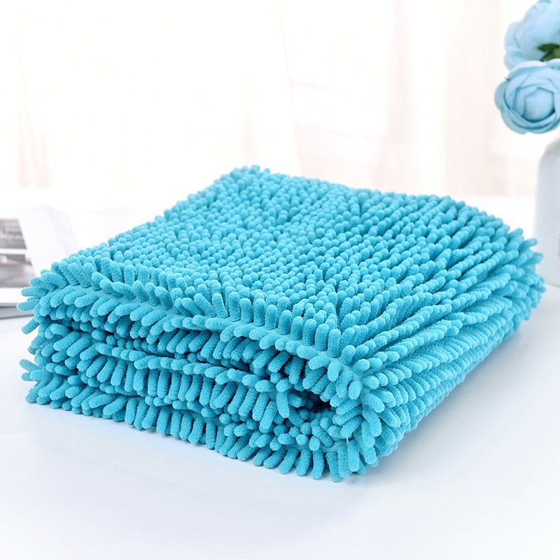 PetTowel™ - Hondenhanddoek | 2-in-1 Drogen en Masseren - Microfiber - Goed Absorberend - Ideaal na een Lekker Bad