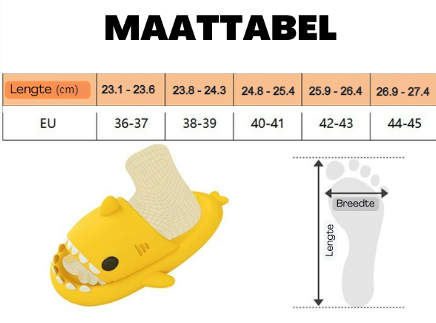 ComfyShark™ - Comfortabel - Ultramodern l Pijnverlichtende pantoffels