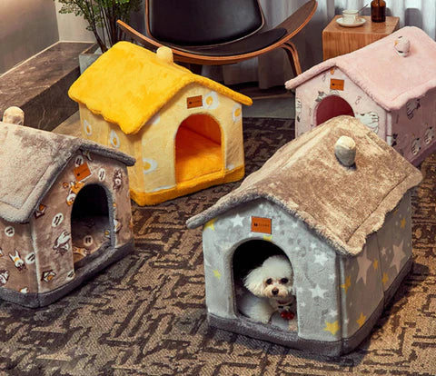 FluffyHomes™ - Dierenhuisje binnen | Comfy en makkelijk opzetbaar