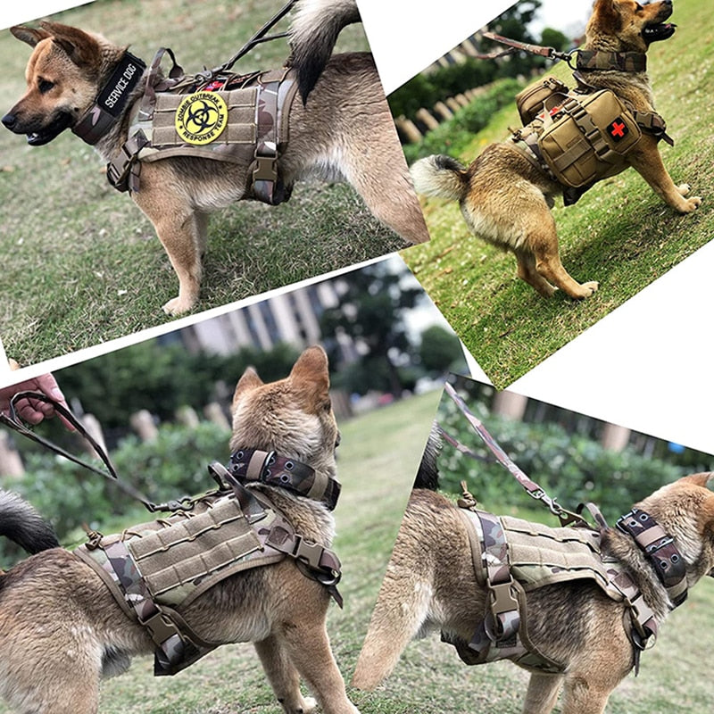 K9 Commando™ - Hondenharnas | Anti-trek tuig - Gemakkelijk Verstelbaar - Kwalitatief - Voor Extra Veiligheid