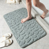 SoftRockBath™ - Antislip Badmat | Veilig uit het bad stappen - Zacht - Trendy design | Maximale waterabsorptie