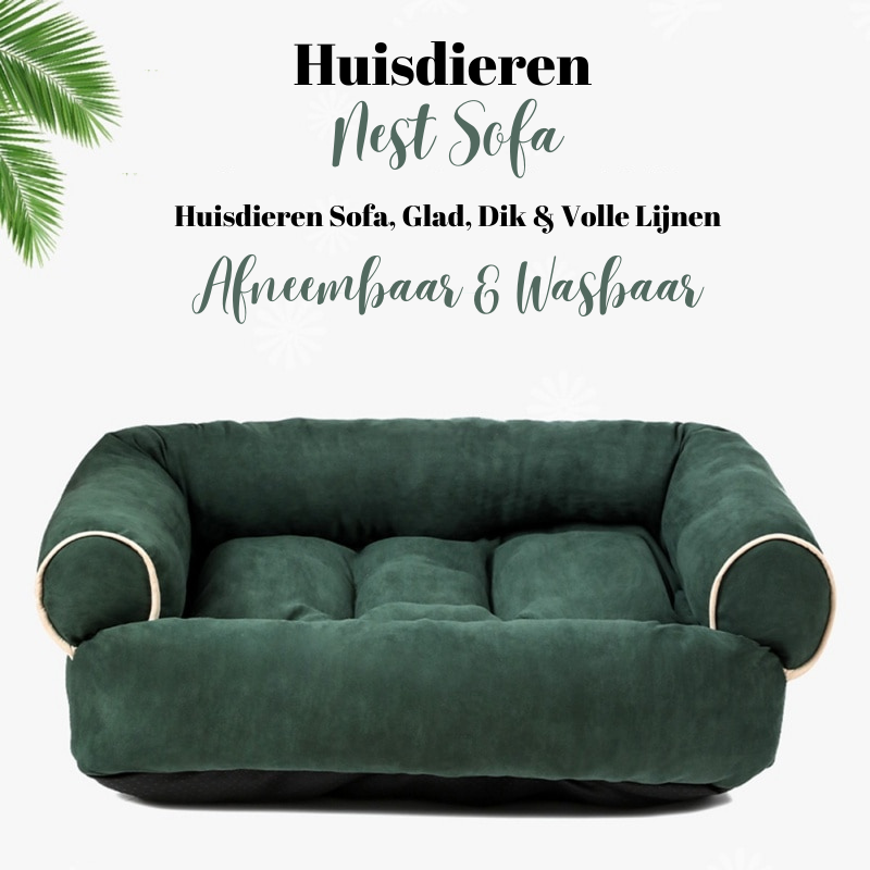 Snuggel Sofa Deluxe™ | Ontspannende Hondensofa voor een heerlijke nachtrust