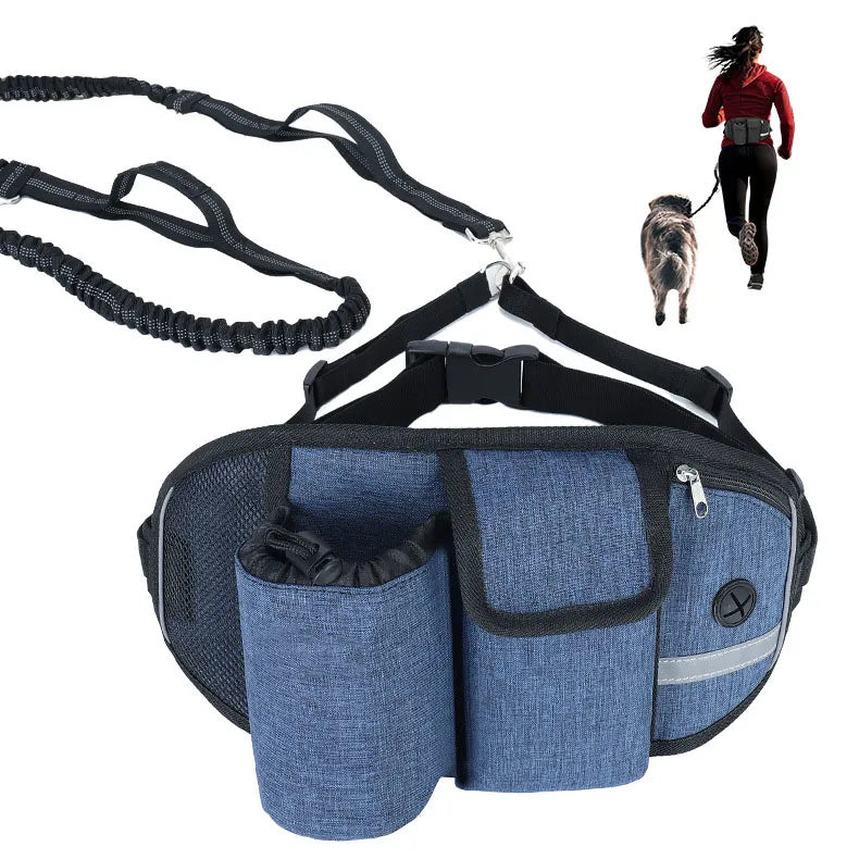 ComfyLeash™ - Handvrije en Veilige Hondenriem l Buikband | Anti-rugpijn | 2,5 meter