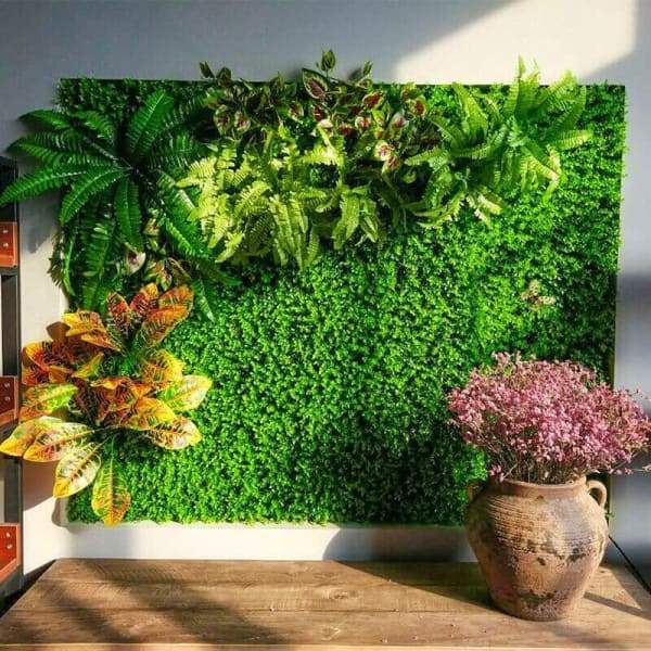 Buxus Indoor én Outdoor Plantenpaneel 60x40cm | Een groene muur ZONDER onderhoud