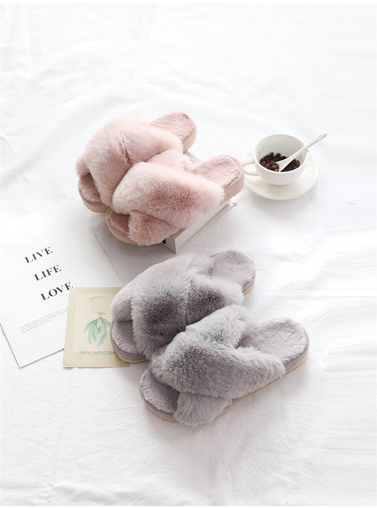 Primerra™ Fluffy Slippers | Stijlvol en comfortabel | 100% Diervrije Bont ✨