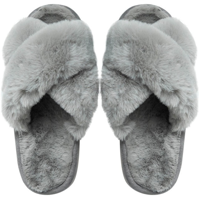 Primerra™ Fluffy Slippers | Stijlvol en comfortabel | 100% Diervrije Bont ✨