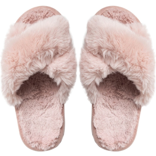 Primerra™ Fluffy Slippers | Stijlvol en comfortabel | 100% Diervrije Bont ✨