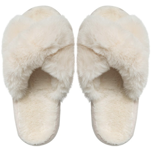 Primerra™ Fluffy Slippers | Stijlvol en comfortabel | 100% Diervrije Bont ✨