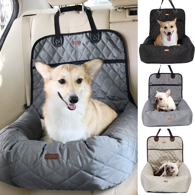 TravelPet™ - 🐕Autostoel l Veilig en comfortabel op reis en jouw 📍eindbestemming